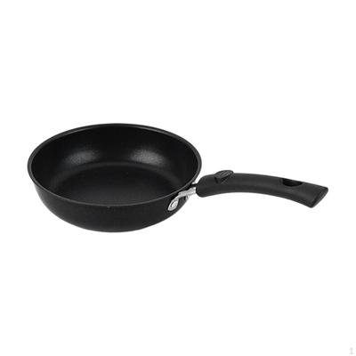 Fry Pan Small Skillet Multipurpose with Heat Resistant Handle Egg Kitchen Cookware for Eggs