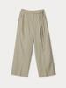 Mejongleuhaleu Mani Pintuck Wide Slacks 3 Colors