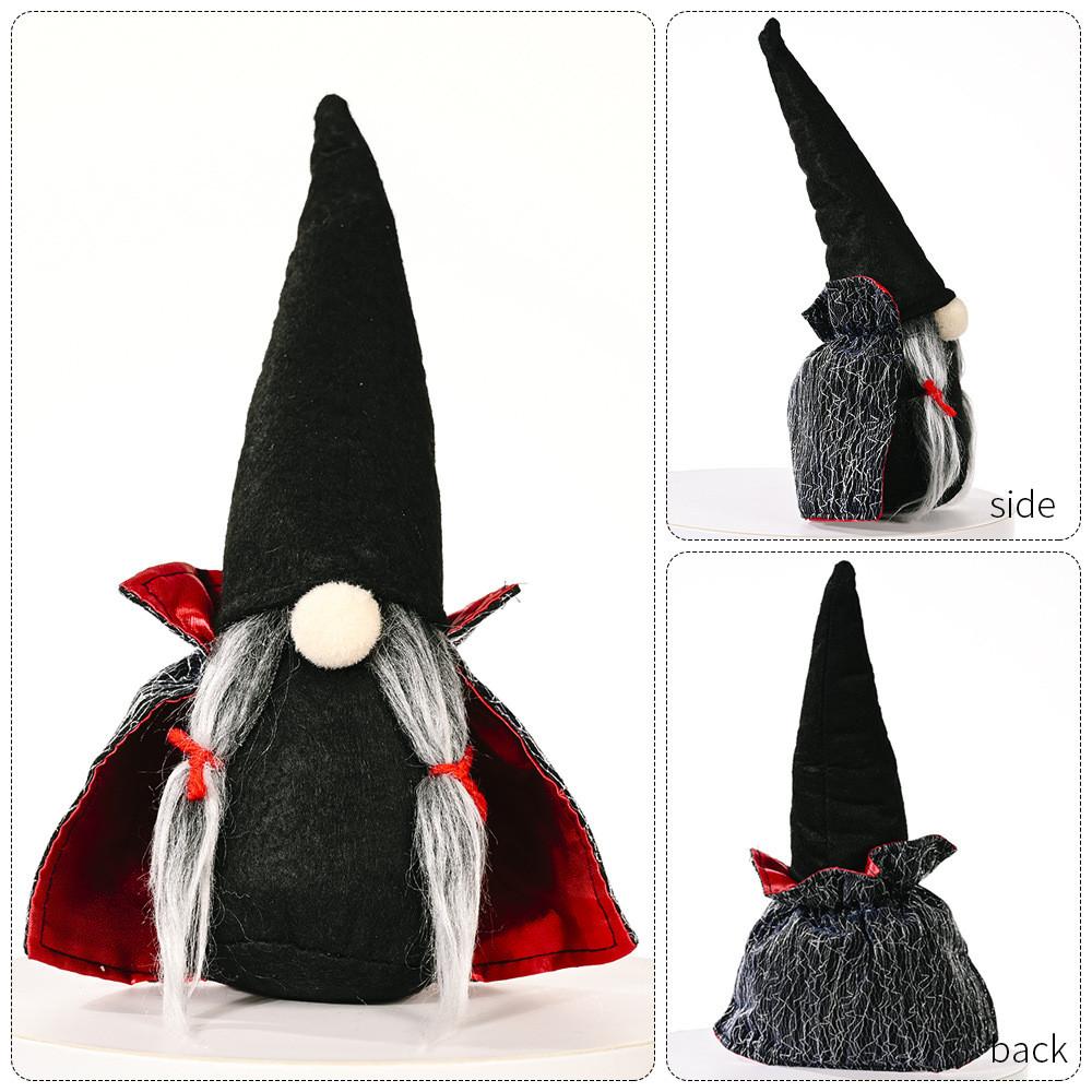 Vampire Festive Halloween Rudolph Doll Ideal For Creative Decoration And Seasonal Arrangements Gnome