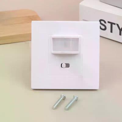 110~240V Wall Mounted Pir Infrared Motion Sensor Switch For LED Light Lamp Load 7-10M Distance Infrared PIR Motion Sensor Switch