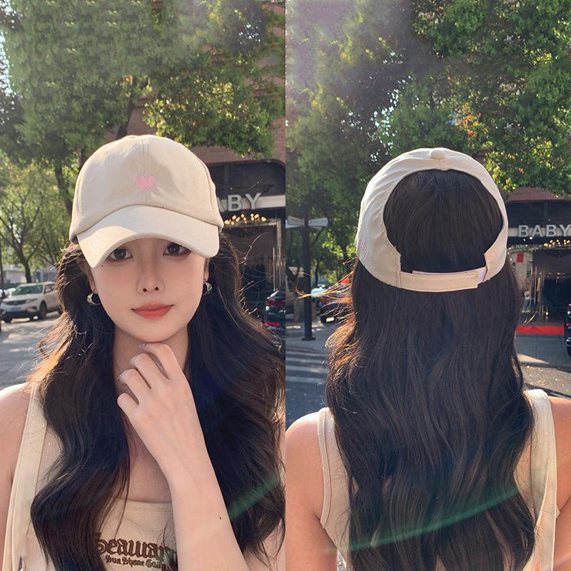 Summer Women's Ponytail Baseball Caps Cotton Sun Hats Lady Criss Cross Messy Bun Snapback Hat Adjustable Girl Outdoor Visor Hat