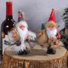Christmas Tree Hanging Ornaments Santa Claus Standing Ornament Christmas Santa Claus Doll Toy