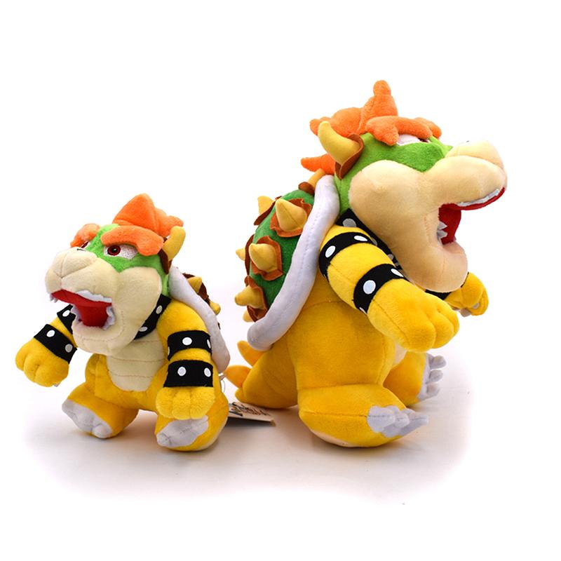 Super Mario Bros Plyšové Hračky Wonder Bowser Jr Meowser Lemmy Iggy Bowser Anime Vypchaté Kreslené Peluche Bábiky Detské Darčeky