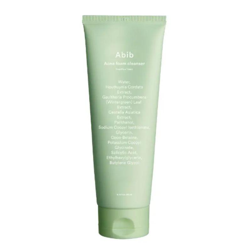 Abib Acne Foam Cleanser Heartleaf Foam 250ml – Deep Pore Cleansing & Sebum Control (Large Size)