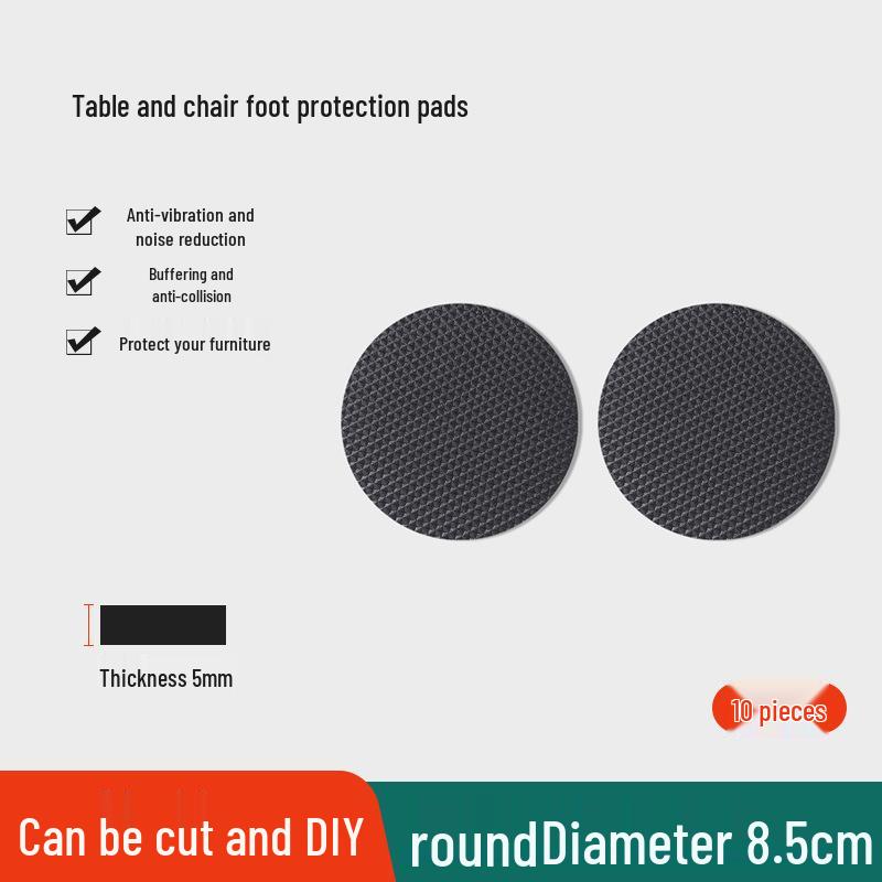 Anti-Slip Silent Wear-Resistant Table Leg Pads