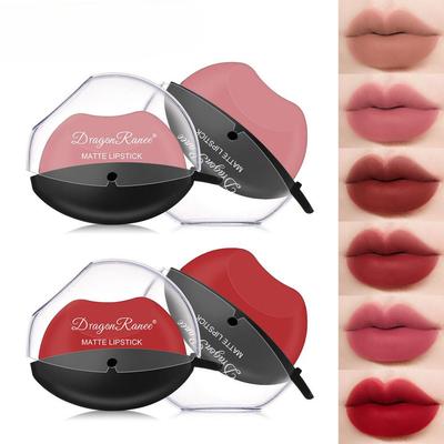 Szminka Zipped Lip Lipstick Szminka Lazy Lip Shape Nie blaknie Mist Face Makeup Matowa aksamitna szminka Big Red Lipstick