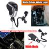 Electronic Shift Handle LED Gear Shift Knob for Golf MK6 MK7 Passat B7 B8 Tiguan MK2 Skoda Octavia Seat Alcantara White Light