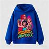 Autumn Winter KPop Demon Hunter Huntrix Children Sweatshirt Girls Boys Hip Hop Fashion Casual Warm Kids Pullover Hoodies