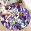 One Piece Gear Round Area Rug Carpet Rug For Living Room Bedroom Sofa Playroom Decor Nonslip Floor Mat