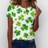 Women's T Shirt Tee Print Short Sleeve Daily Weekend Fashion Basic Regular Top  St. Patrick's Day