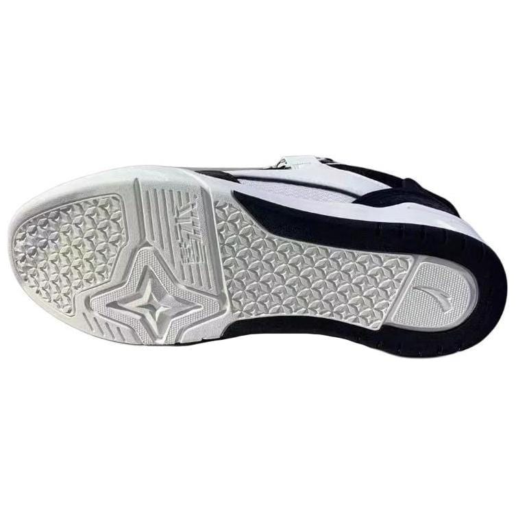 Anta AOJIE Comfortable Slip Resistant Cushioning Low top Skateboard Shoes Men's Black 112338040S-3