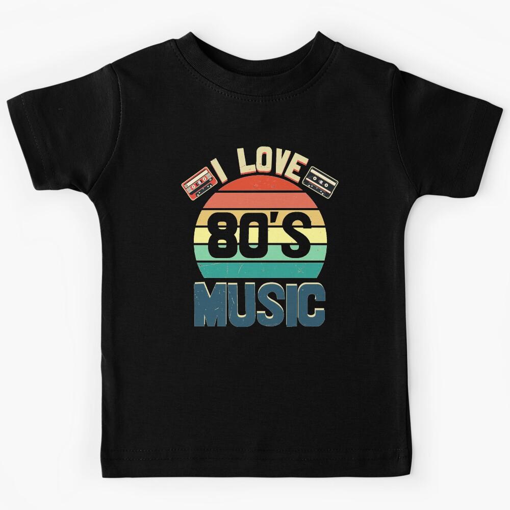 I Love 80s Music Kids T-Shirt 170
