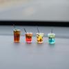 Americano Healing Dashboard Ornament: Mini Interior Decoration for Cars