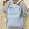 Schoolbag New Schoolbag High Value Korean Ins Girl Heart Leisure Travel Light Backpack Gypsy Star Student Backpack