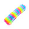 Plush Cat Pillow Toy Filled Catmint Tie Dye Color Cute Playing Toy for Cat Interactive Pillow Cat Indoor Cuddling Toy