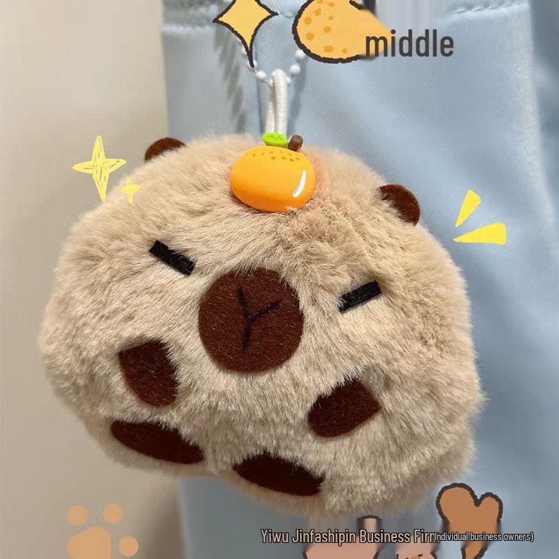 Round Capybara Squeaky Ball DIY Charm Kit