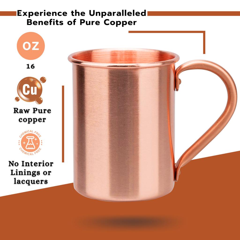 Nya 100% Kopparkoppar Ren Massiv Moskva Mule Ren Koppar Kopparformade 400 ml Cocktailkoppar Öl Mjölkkanna Dryckesvaror
