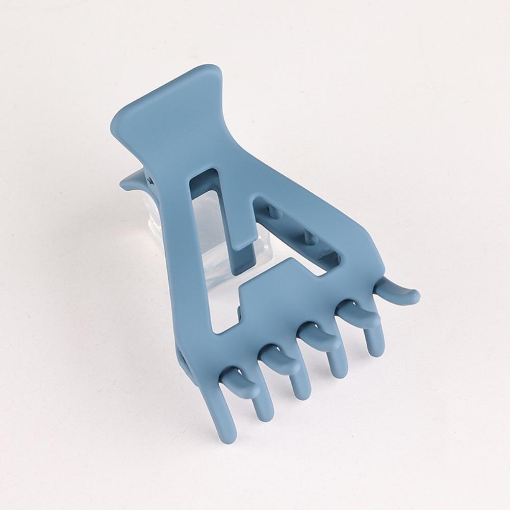 

Акриловый зажим для подъема корней волос Винтажный объемный зажим для подъема корней Объемные зажимы-крабы для объема синий