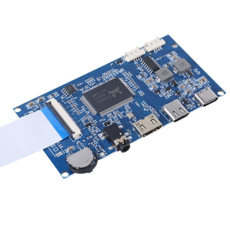 1 Set LCD Panel Driver Board with EDP Cable Support USB 5V Input RTD2556 Main Control Chip 2-Channel 2x2W 2048x1536