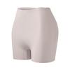 Nahtlose Eis-Seide Damen Zwei-in-Eins Sicherheits-Boxershorts, Atmungsaktive Grundfarbe Anti-Exposition Sommer-Unterhosen