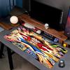 Tapis de Souris Imprimé One Piece, Tapis Antidérapant pour Clavier de Bureau, pour PC Portable Gaming Travail Utilisation Quotidienne, Cadeau Surprise Cool pour Festival