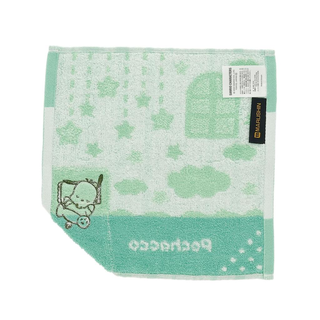 Marushin Mini Towel Sanrio Pochacco Futon Pochacco Cotton Antibacterial and Deodorizing Treatment Present Gift 3725010200 100%