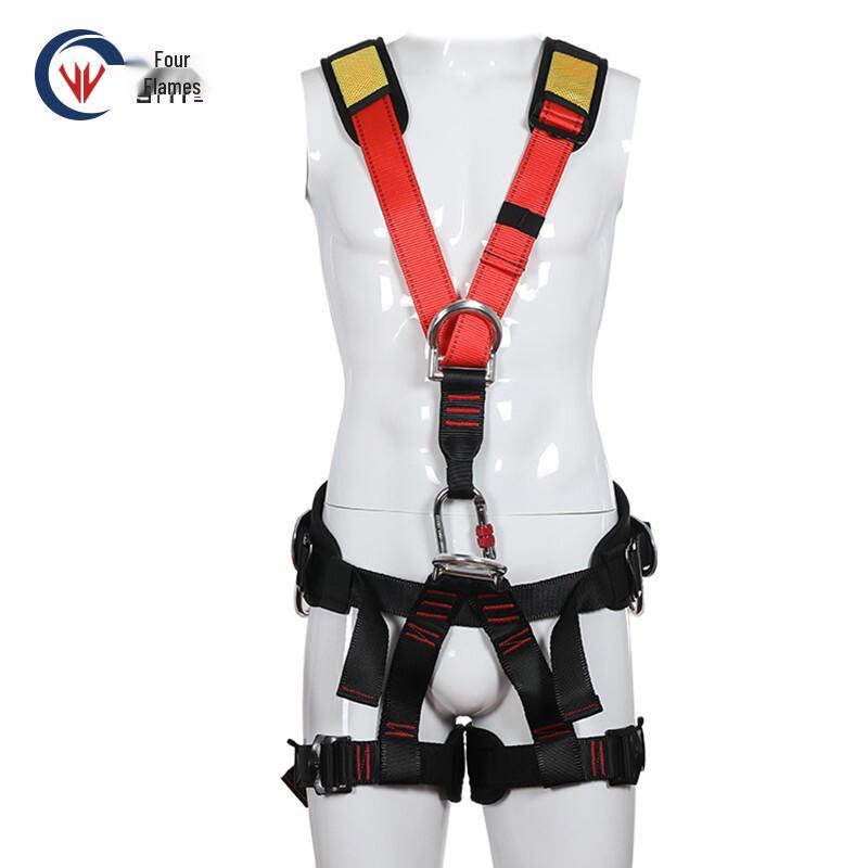 Five-Point Rock Climbing & Work Safety Harness
