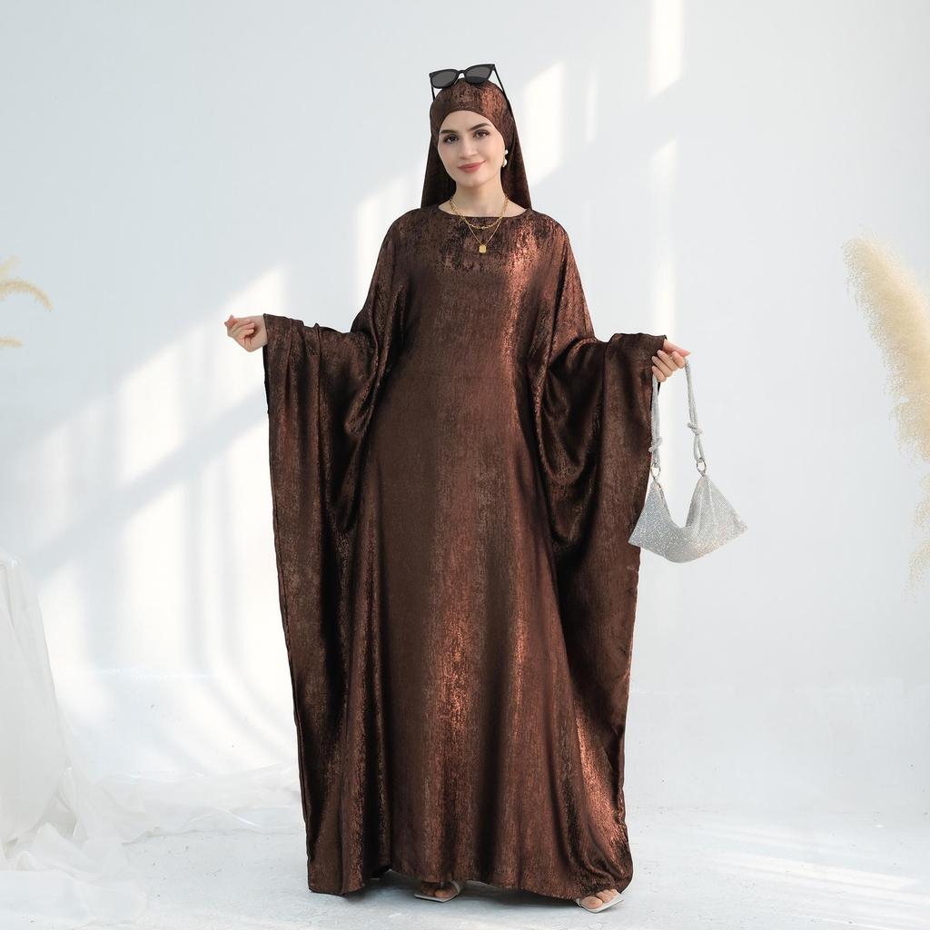Loriya2025 Elegantes Patchwork Abaya Kleid LR778
