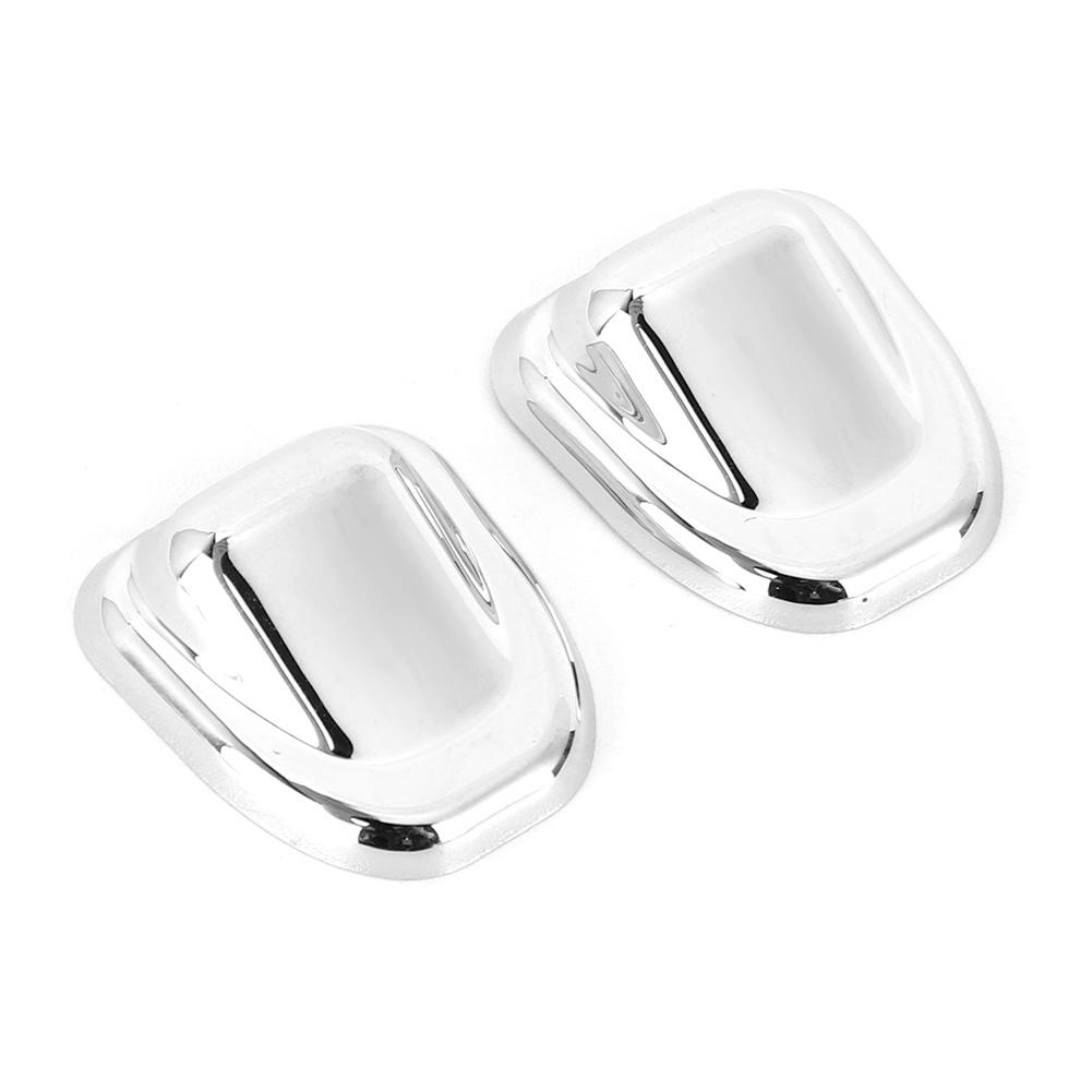 2pcs Car Windshield Wiper Spray Nozzle Trim Cover Protector Fit for Jeep Wrangler 2007 2017