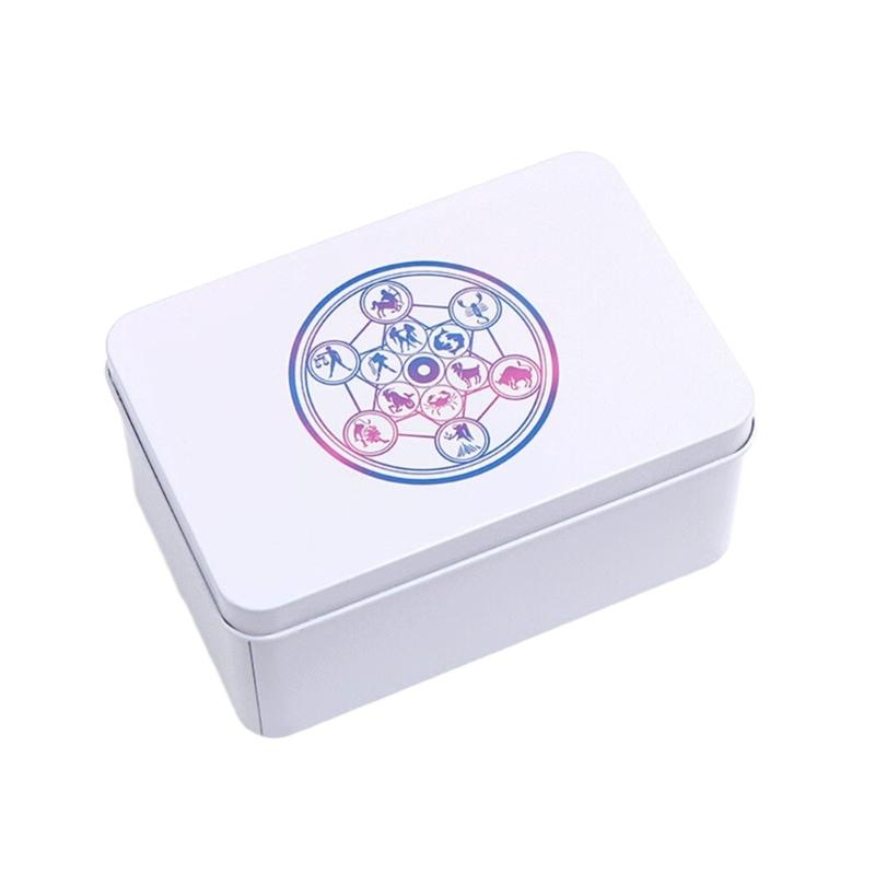Metal Trinkets Case Card Storage Collection Box Portable Card Container Astrology Trinkets Box Enduring 781₽