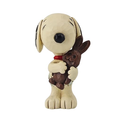 JIM SHORE Snoopy Chocolate Bunny Mini 6014342