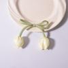Sweet simulation tulip bud fabric flower clothing accessories accessories DIY headgear hair accessories luggage accessories