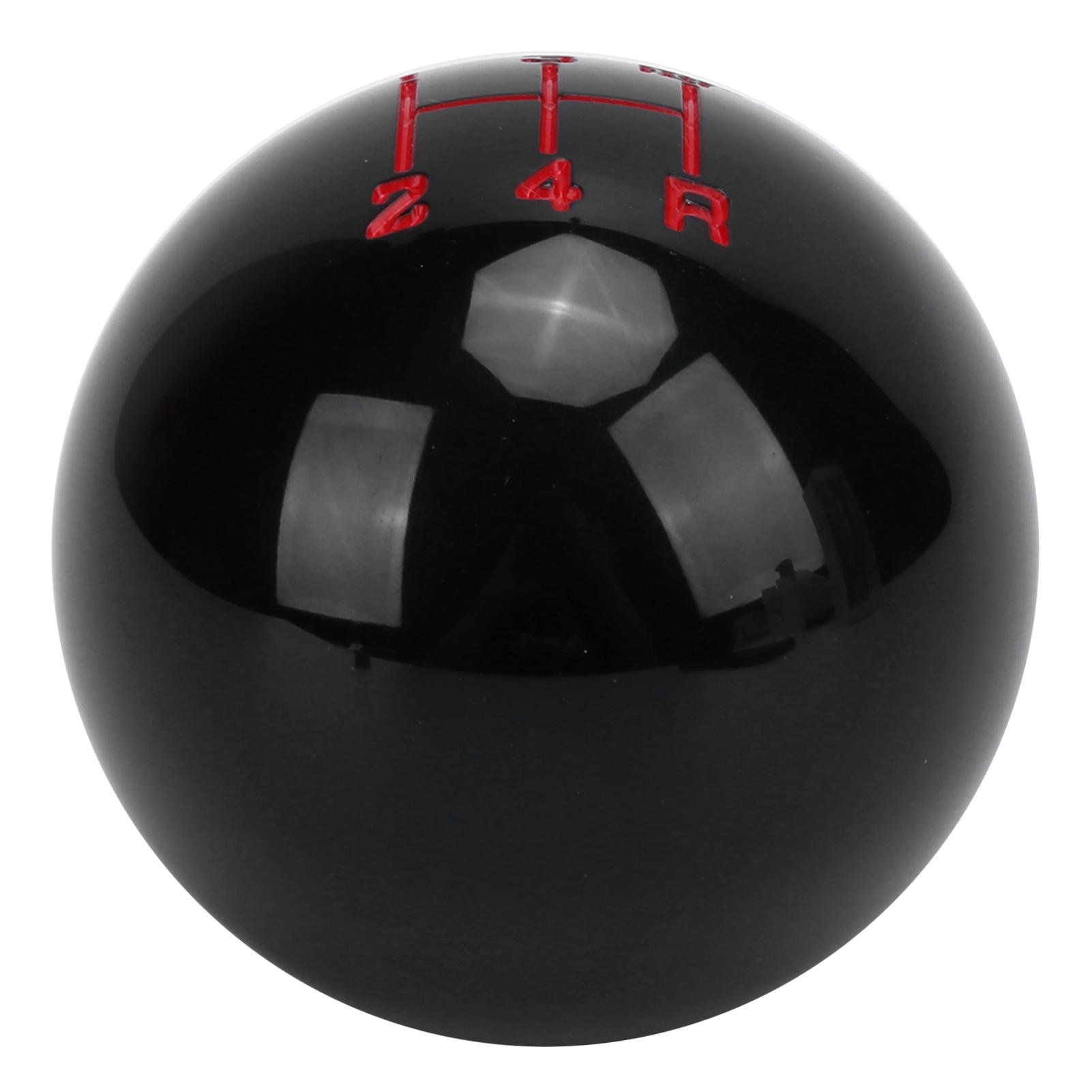 

M12x1.25 Gear Shift Knob Head 5Speed WearResistant with 3 Adapter Universal Automobile Accessory(Black ) Black чёрный