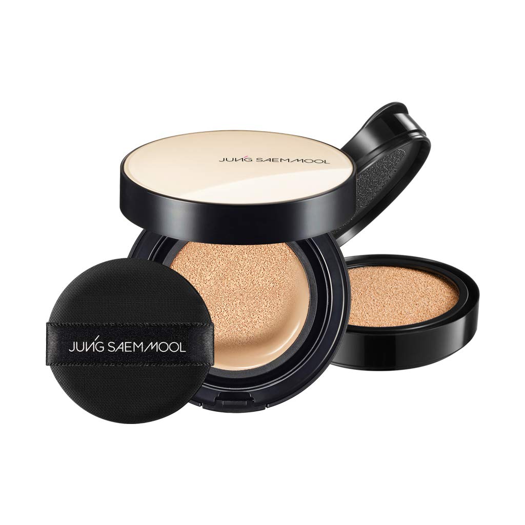 JUNG SAEM MOOL (bo) Essential Skin Nuder Long Wear Cushion (14g*2ea) 1 Pack / #Medium Deep (No23)