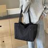 Waterproof Nylon Shoulder Bag Large Capacity Fashion Simplicity Shoulder Tote Bag Women Casual Handbag Wear-resisting KTB