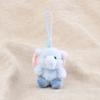Yousheng Cute Pig Plush Keychain, Small Stuffed Animal Elephant Pendant for Bag Backpack Purse, Kawaii Cartoon Key Ring Charm, Gift for Girls Women