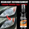 Ceramic headlight repair spray, advanced car headlight repair tool - removes yellowing and oxidation, restores clarity, long-las