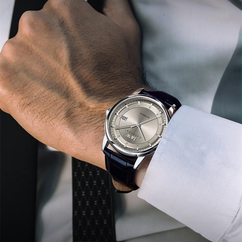 CARNIVAL Brand Mechanical Watch Luxury Sapphire Calendar MIYOTA Movement Automatic Wrist Watches Waterproof for Men Montre Homme
