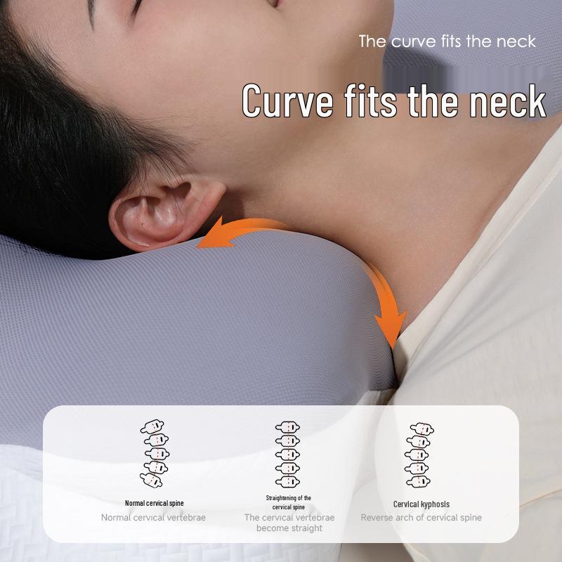 Memory Foam Butterfly Pillow for Side Sleepers - Neck Support & Sleep Aid