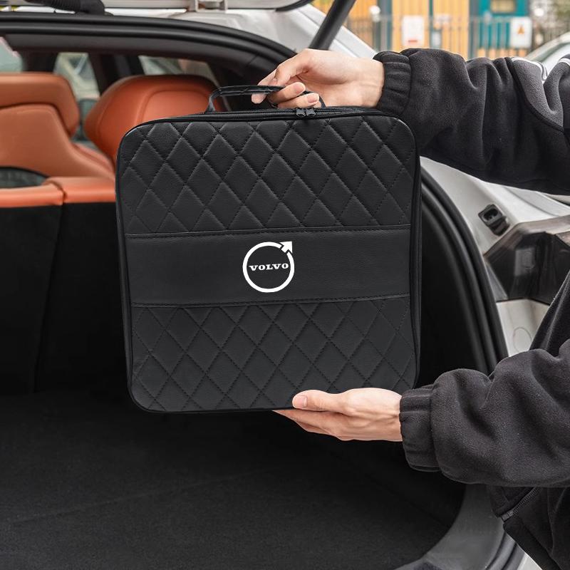 1Pcs Car Rechargeable Gun Storage Bag Trunk Organizer For Volvo XC90 V90 V60 XC60 V40 S80 S60 S90 C40 XC40 V70 XC70 C30 C70 EX90 CB4
