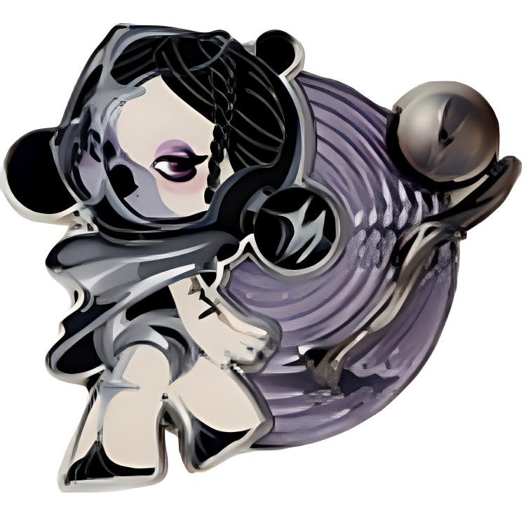 POP MART Skullpanda Sound Collection Kühlschrankmagnete Mystery Boxen, Einzelne Mystery Box