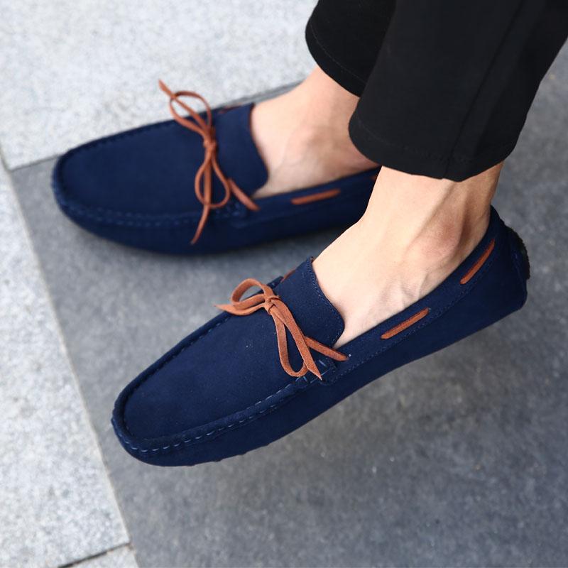 Doudou shoes new social British spring and autumn youth driving shoes casual tide