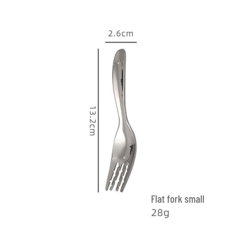 Zhinianhua 316 Stainless Steel Kids Fork and Spoon Set