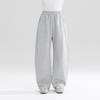 Girls' Milk Cotton Arc-Cut Curved Leg Pants