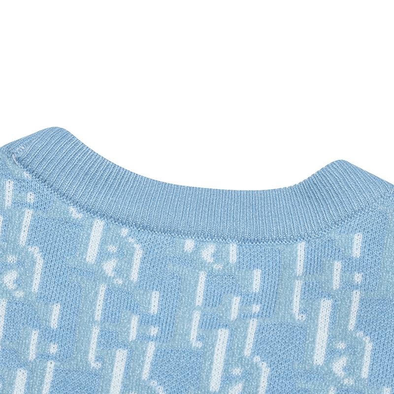 New FILA Knitwear Women's Hanging Clock Blue F11W448406F-LB