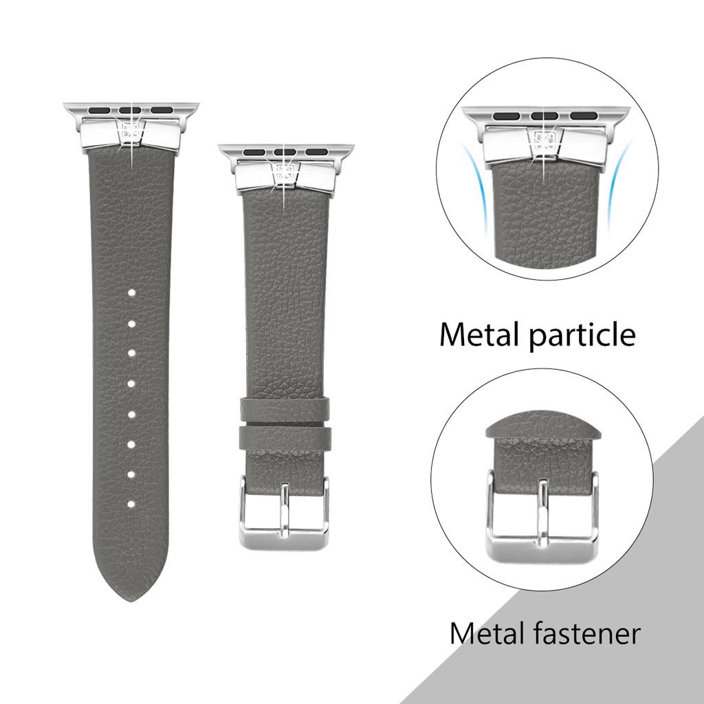 

Ramidos Leather Bands Тонкий сменный ремешок для часов 38 мм / 40 мм