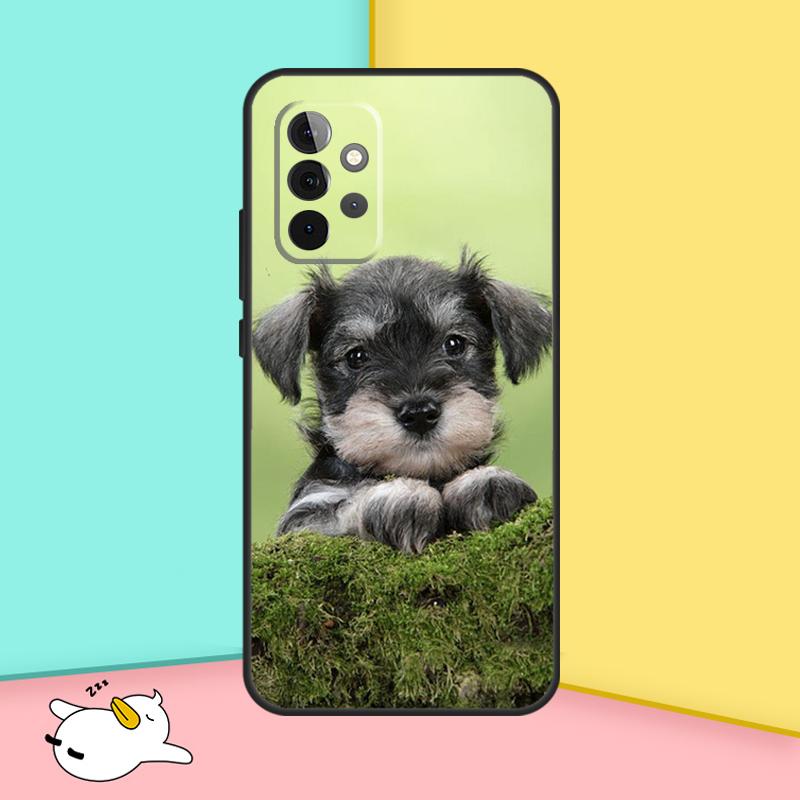 

Schnauzer Puppy Dog Case For Samsung Galaxy A34 A54 A14 A36 A56 A06 A13 A53 A32 A12 A22 A52 A35 A17 A16 A55 A15 Samsung A17