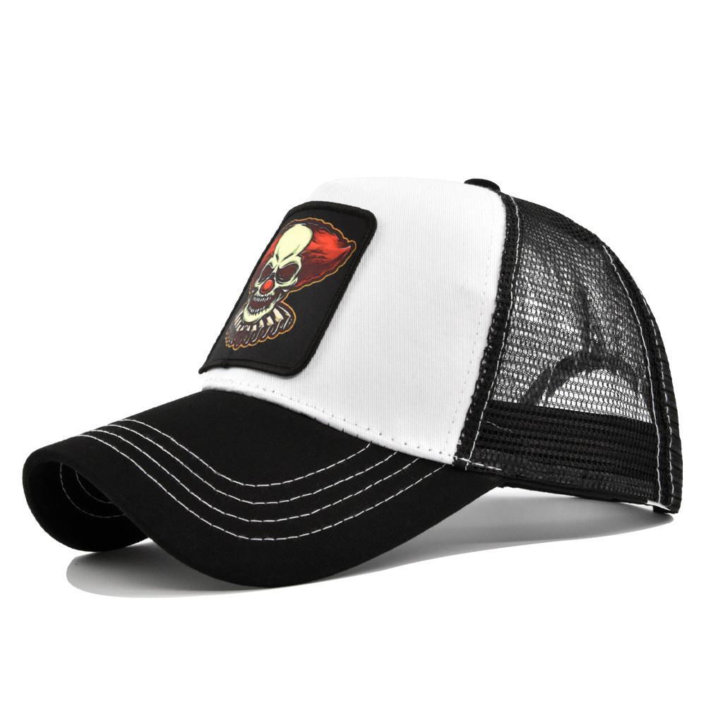 Cap Embroidered Baseball Duckbill Cap Mesh Cap Sun Shading Cool Breathable