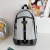 School Bag Student Backpack Women's Campus New Large-capacity Casual Contrasting Backpack High School Student Travel Schoolbag