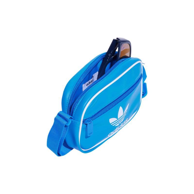 Adidas Originals Polyurethane Shoulder Bag, Crossbody Bag Mini Unisex Blue Adidas IR5439